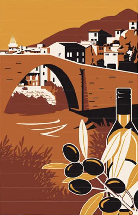 Photo du panneau : l'Olive de Nyons